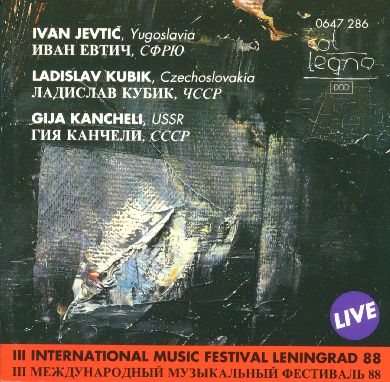 Internation Music Festival Leningrad 88